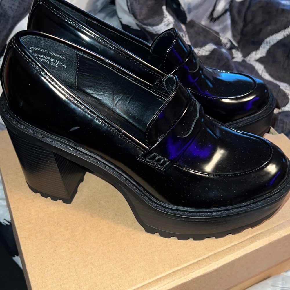 Steve Madden heeled loafers